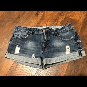 Forever 21 denim shorts